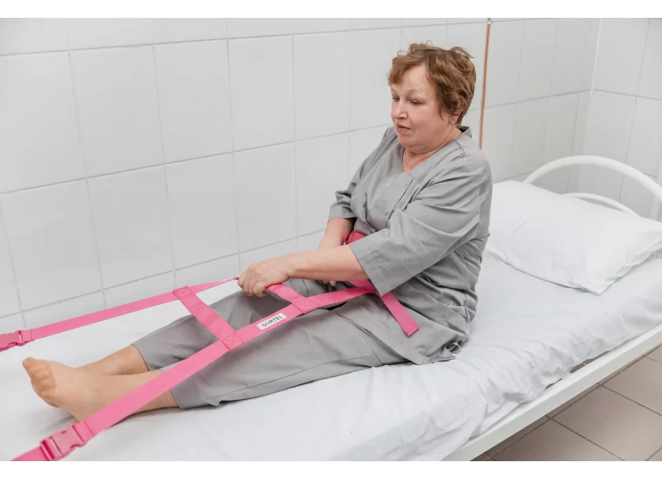 Лестница с мягкими перекладинами