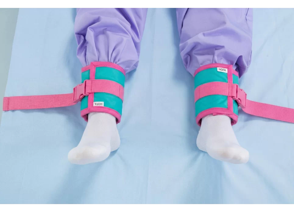 Комплект ремней для фиксации конечностей с фастексами для рук, ног, туловища, груди